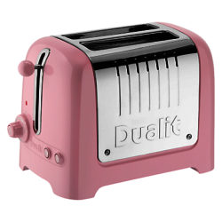Dualit 2-Slot Lite Toaster Pink Rose